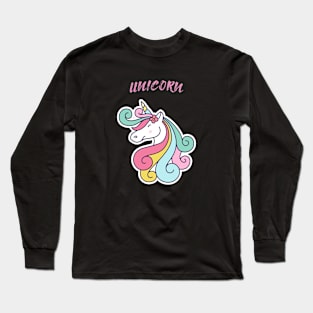 Unicorn Funny Lover Long Sleeve T-Shirt